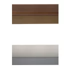 1 m x 20mm / 44mm ajtótömítés, universal, öntapadó barna Fix-o-moll