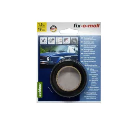   Power technikai ragasztószalag 15 kg, fekete, 1,5 m x 19 mm Fix-o-moll
