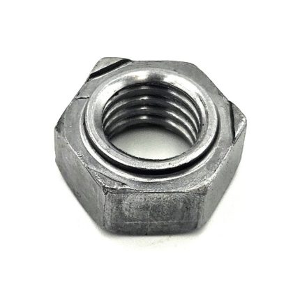 Hatlapú hegesztő anya M4 natúr DIN929