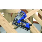 Gázos szegbelövő ácsmunkákhoz, második generációs, 104J, 1db akkumulátorral, kofferben