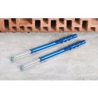 FF1 Süllyesztett peremű dübel süllyesztett fejű csavarral 8x80mm TORX ultramid horganyzott