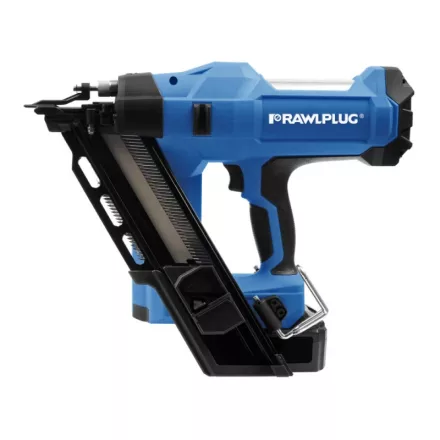 Akkumulátoros szegbelövő fához, kofferben, 1db töltővel, 2db akkumulátorral