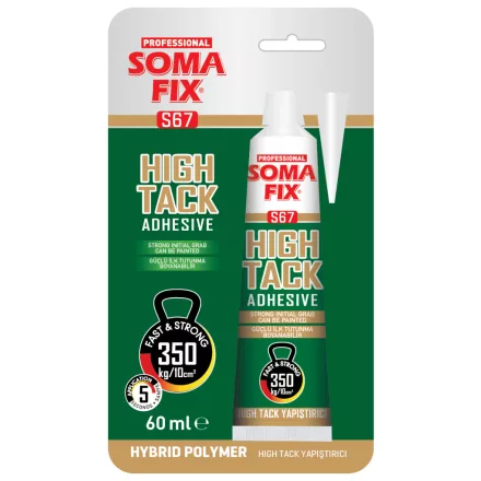 SomaFix Professional S67 hibrid erős kötésű ragasztó – HIGH TACK